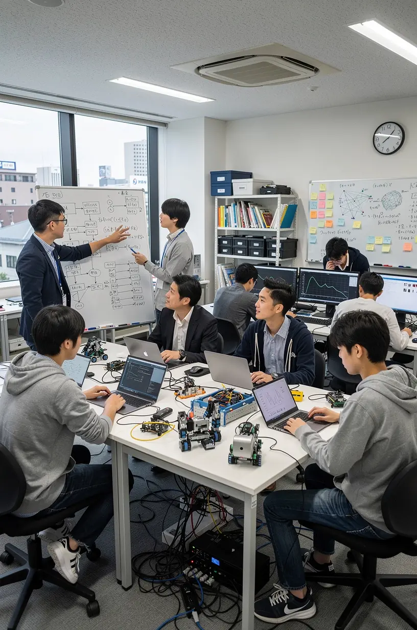 Modern office environment